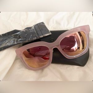 DIFF Carson Pink Sunglasses